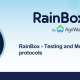 RainBox - Testing and Monitoring protocols 