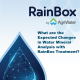 What are the Expected Changes in Water Mineral Analysis with RainBox Treatment?